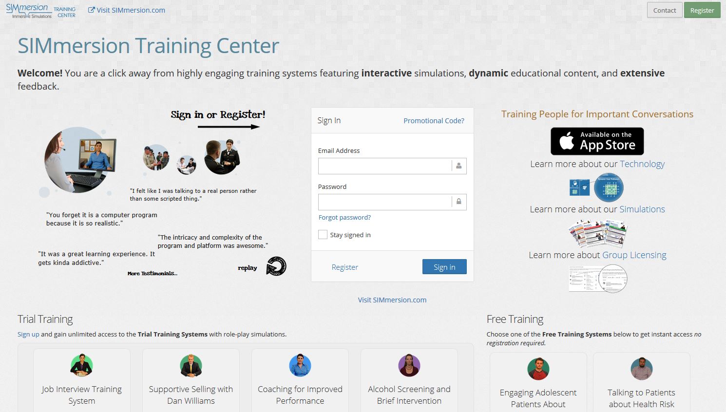 SIMmersion Training Center
